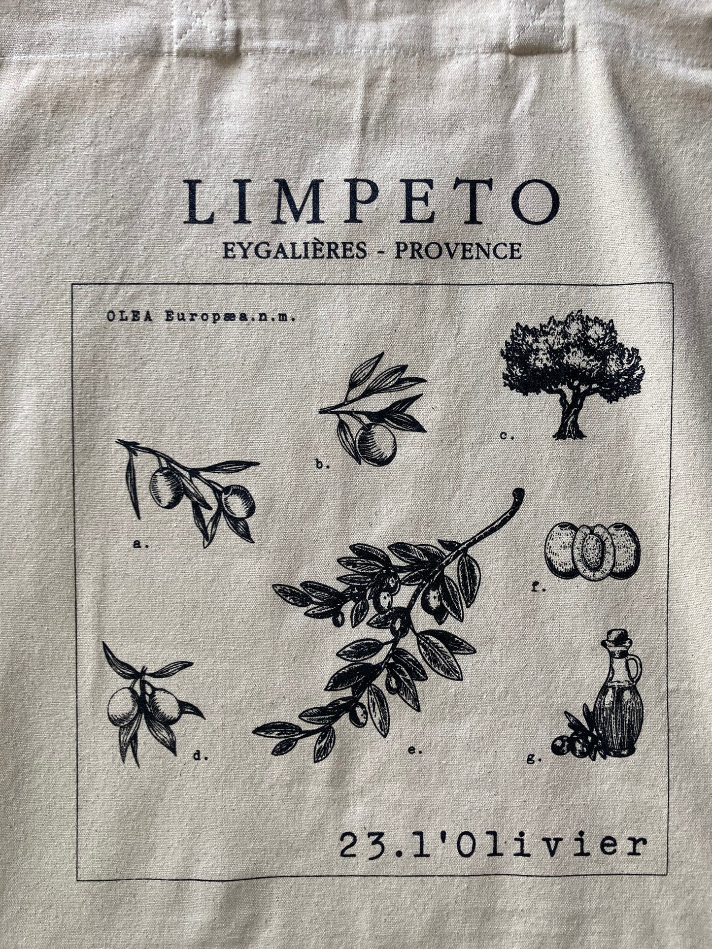 Tote Bag #23 l'olivier